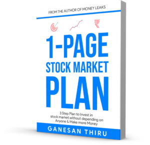 1 Page Stock Market Plan
