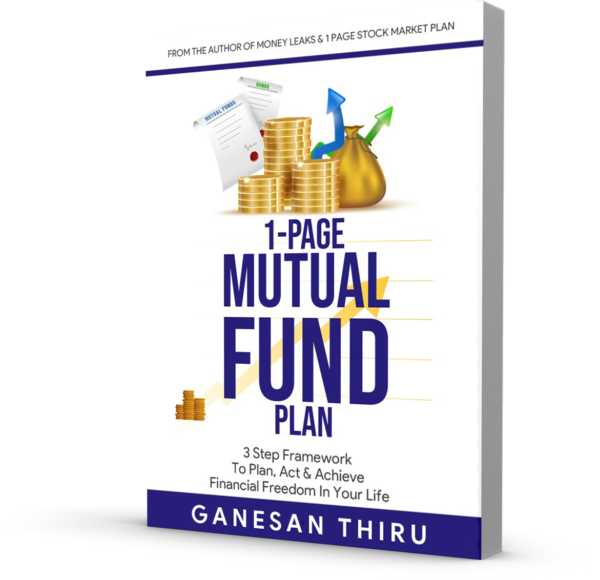 1 Page Mutual Fund Plan Book Cover